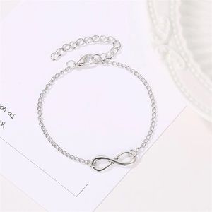 🎉 New Infinity Ankle Bracelet Silver Plated Anklet